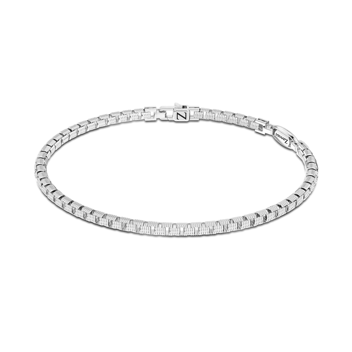 ZANCAN Bracciale Uomo a Catena in Argento ESB251
