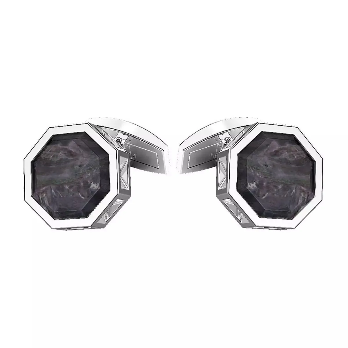 ZANCAN Gemelli Uomo in Argento e Madreperla ESG013