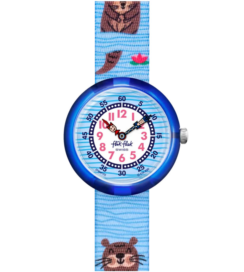 OROLOGIO FLIK FLAK BAMBINO LIKE NO OTTER - ZFBNP172