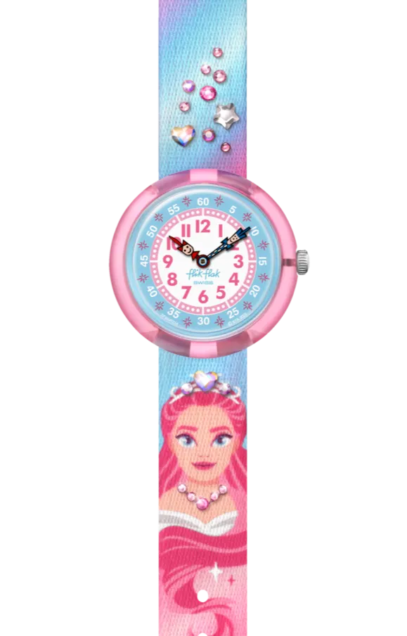 OROLOGIO FLIK FLAK SHINE BRIGHT BAMBINO SPARKLE KINGDOM - ZFBNP214