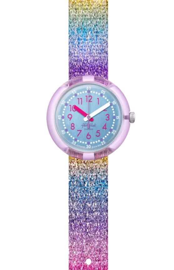 OROLOGIO FLIK FLAK BAMBINO SHINE BRIGHT SHINE IN RAINBOW - ZFPNP128