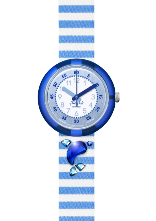 OROLOGIO FLIK FLAK SHINE BRIGHT BAMBINO SHINING DOLPHIN - ZFPNP147