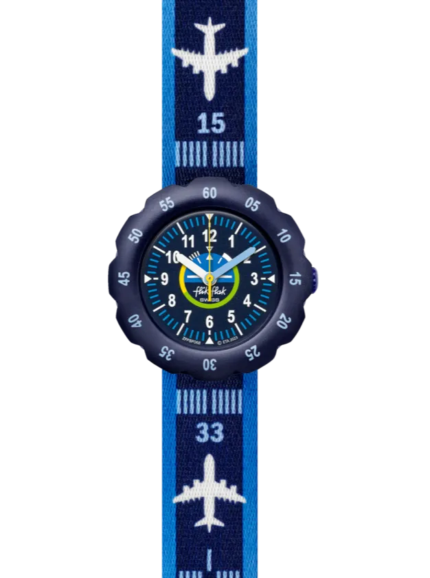 OROLOGIO FLIK FLAK FUTURE DREAMS BAMBINO TAKE OFF 34 MM - ZFPSP068