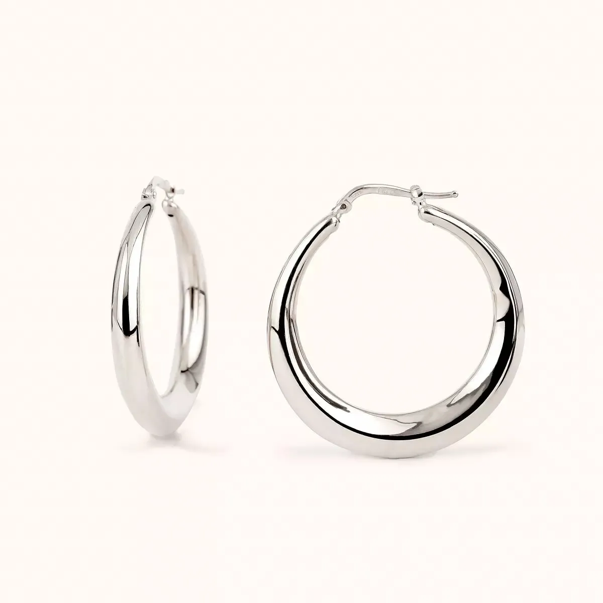 ALFYO Orecchini a Cerchio Amalfi in Argento