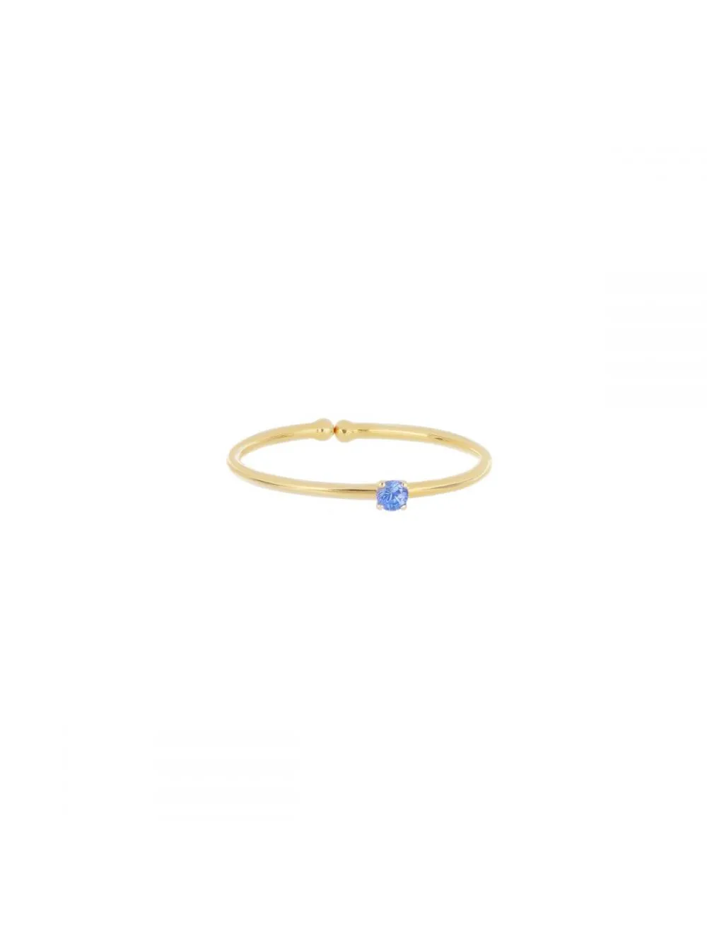 ANELLO 18KT ZAFFIRO AZZURRO annvm131za