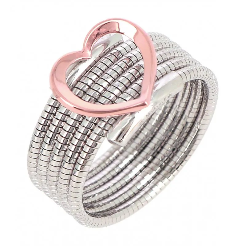 anello a fascia donna Pesavento Dna Spring e Polvere di sogni wdnaa311-m in argento