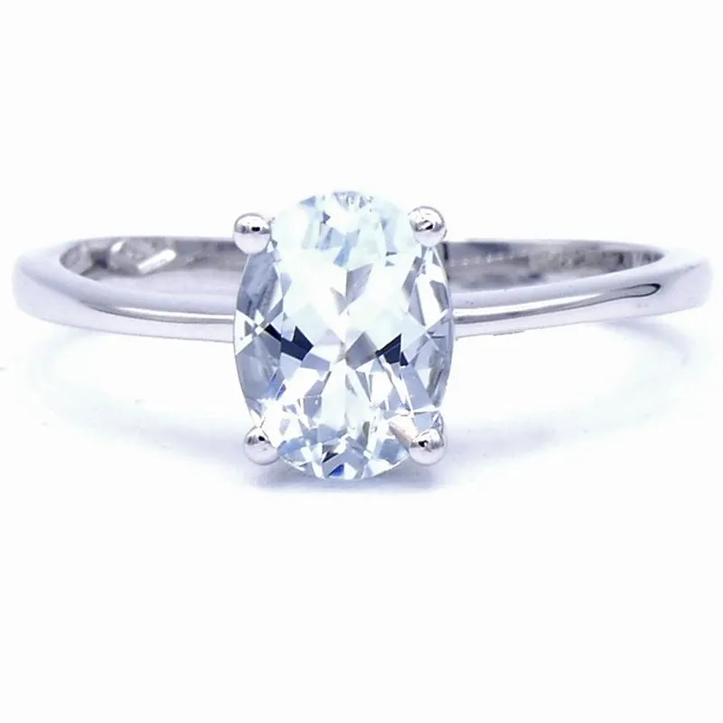 Anello Davite & Delucchi con Acquamarina da 1.60ct