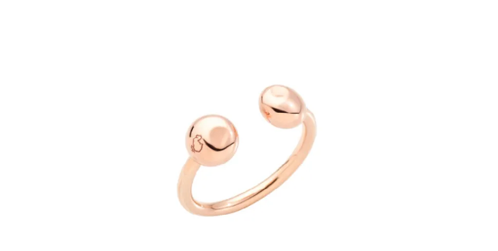 ANELLO DODO PEPITA IN ORO ROSA DAC0013-PEPIT-0009R-52