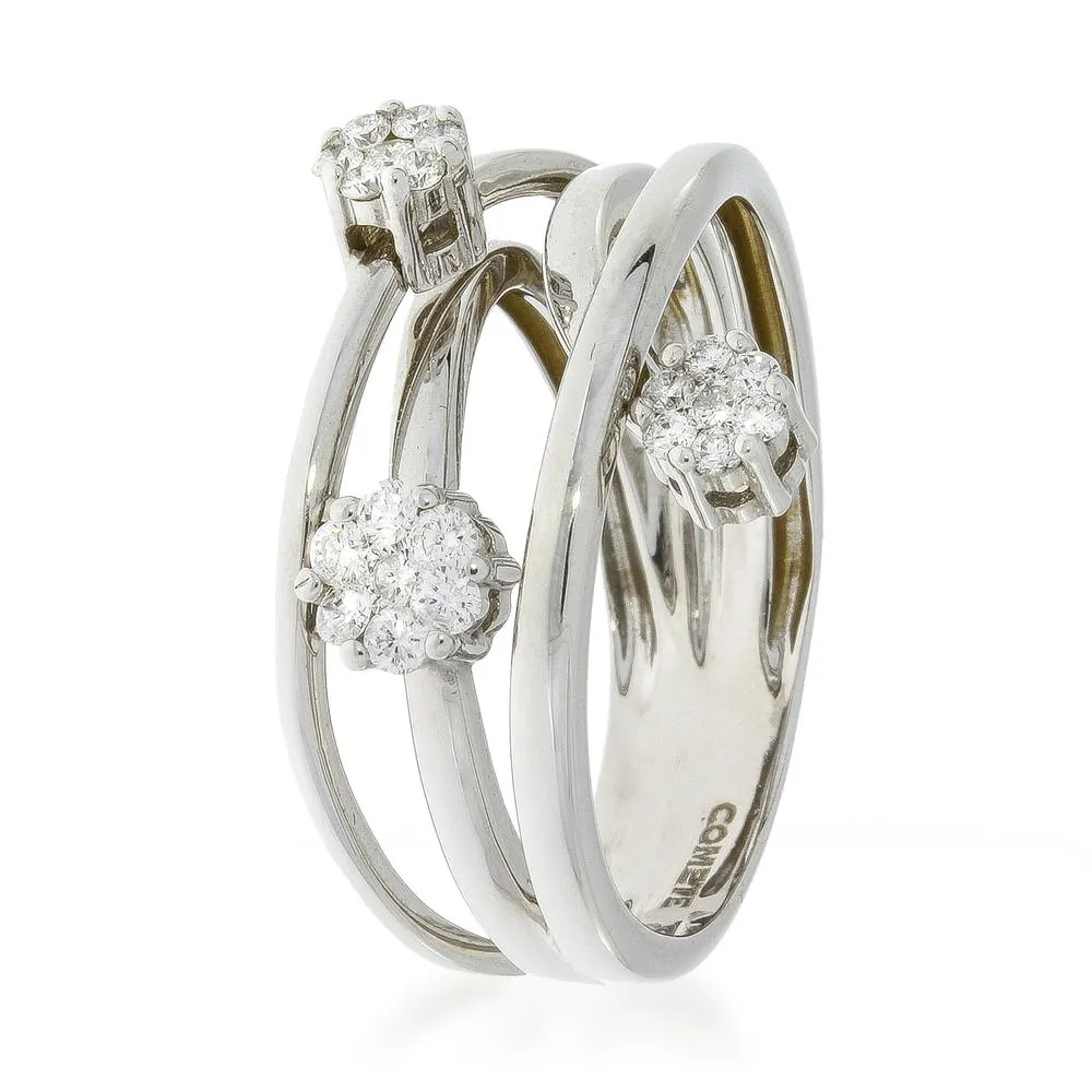 Anello Donna Comete ANB 1441 Trilogy con Diamanti