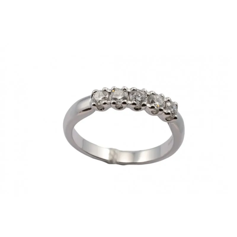 anello donna Giorgio Visconti veretta ab16005 diamanti oro bianco 750