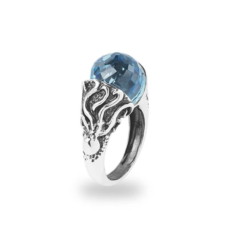 anello fantasia donna Gerardo Sacco Stagioni Estate 27768 argento 925 con zircone