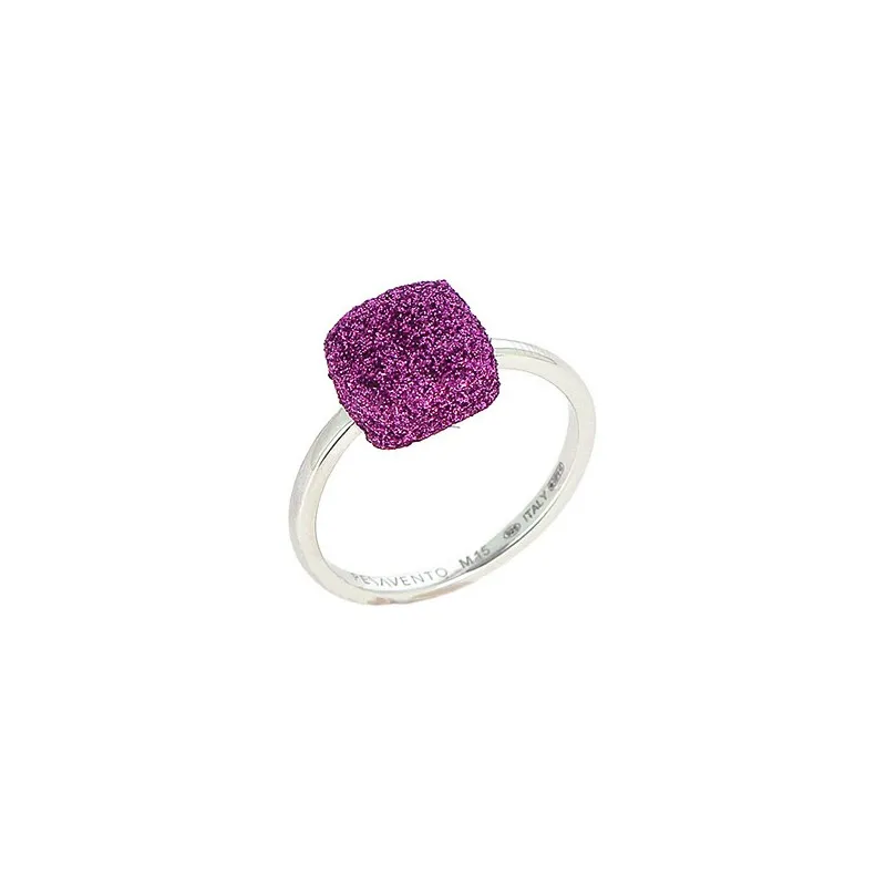 anello fantasia donna pesavento Polvere di Sogni fuchsia wpsca109-14 argento rodiato
