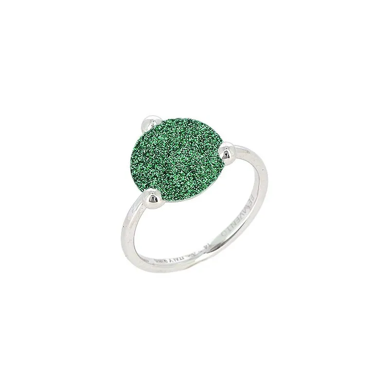 anello fantasia donna pesavento Polvere di Sogni verde wpsca194-16 argento rodiato