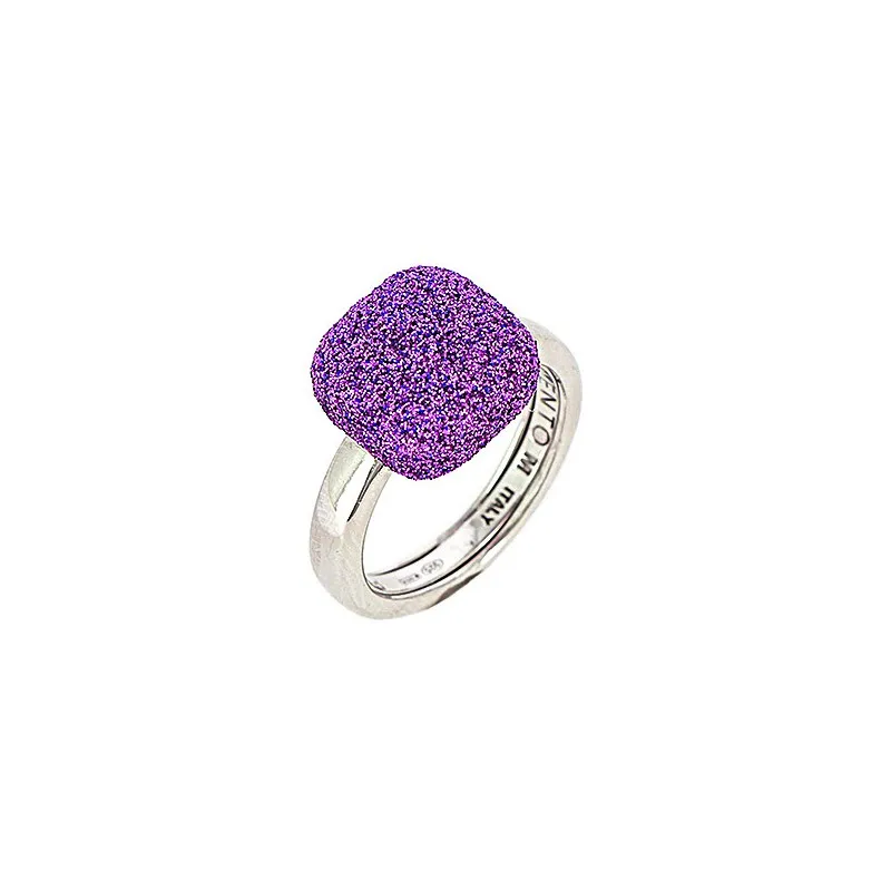 anello fantasia donna pesavento Polvere di Sogni viola wpsca122-L argento rodiato