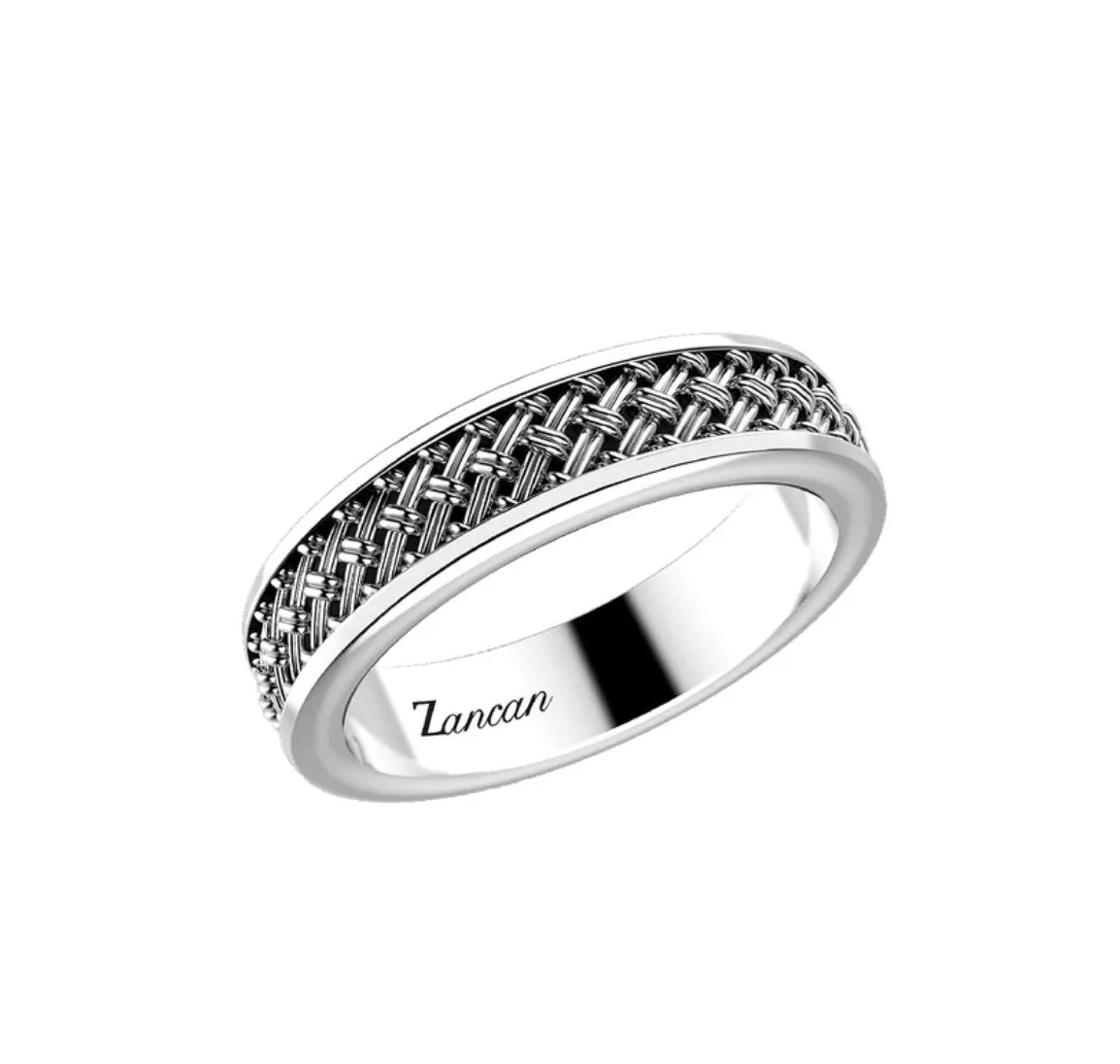 Anello in argento Zancan da uomo - EXA158