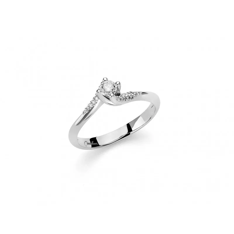 Anello Miluna - Solitario Diamante - LID3297-018G7