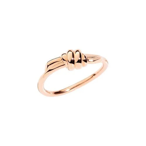 ANELLO NODO DODO IN ORO ROSA DAB9004-KNOT0-0009R-54