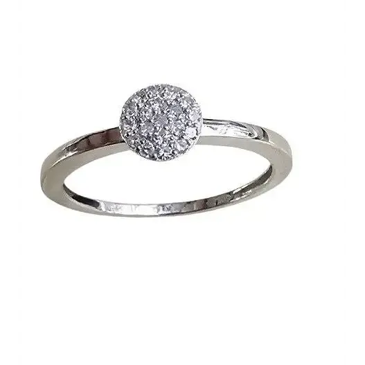 Anello Oro Bianco e Diamanti Bliss