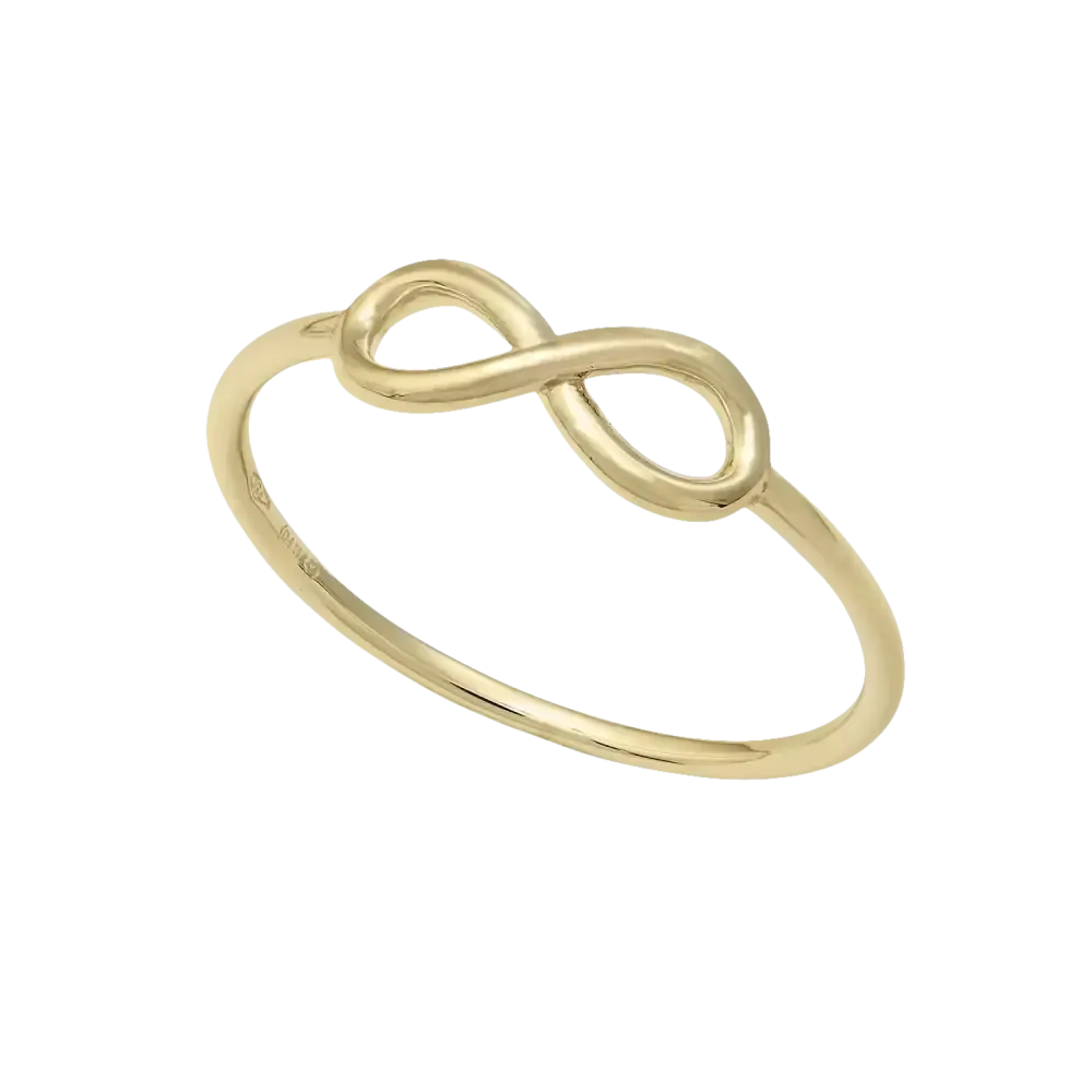 Anello Infinito Oro Giallo 750/1000 AMBROSIA AAZ 112