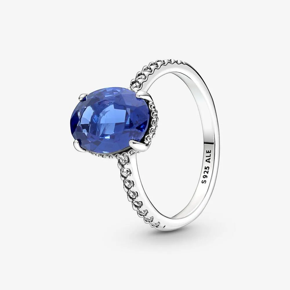 Anello Pietra Blu - 190056C01