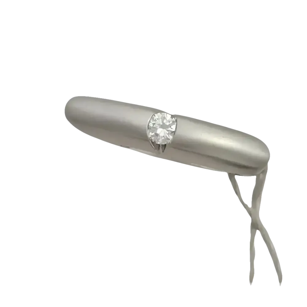 Anello Solitario Diamante Stars anello