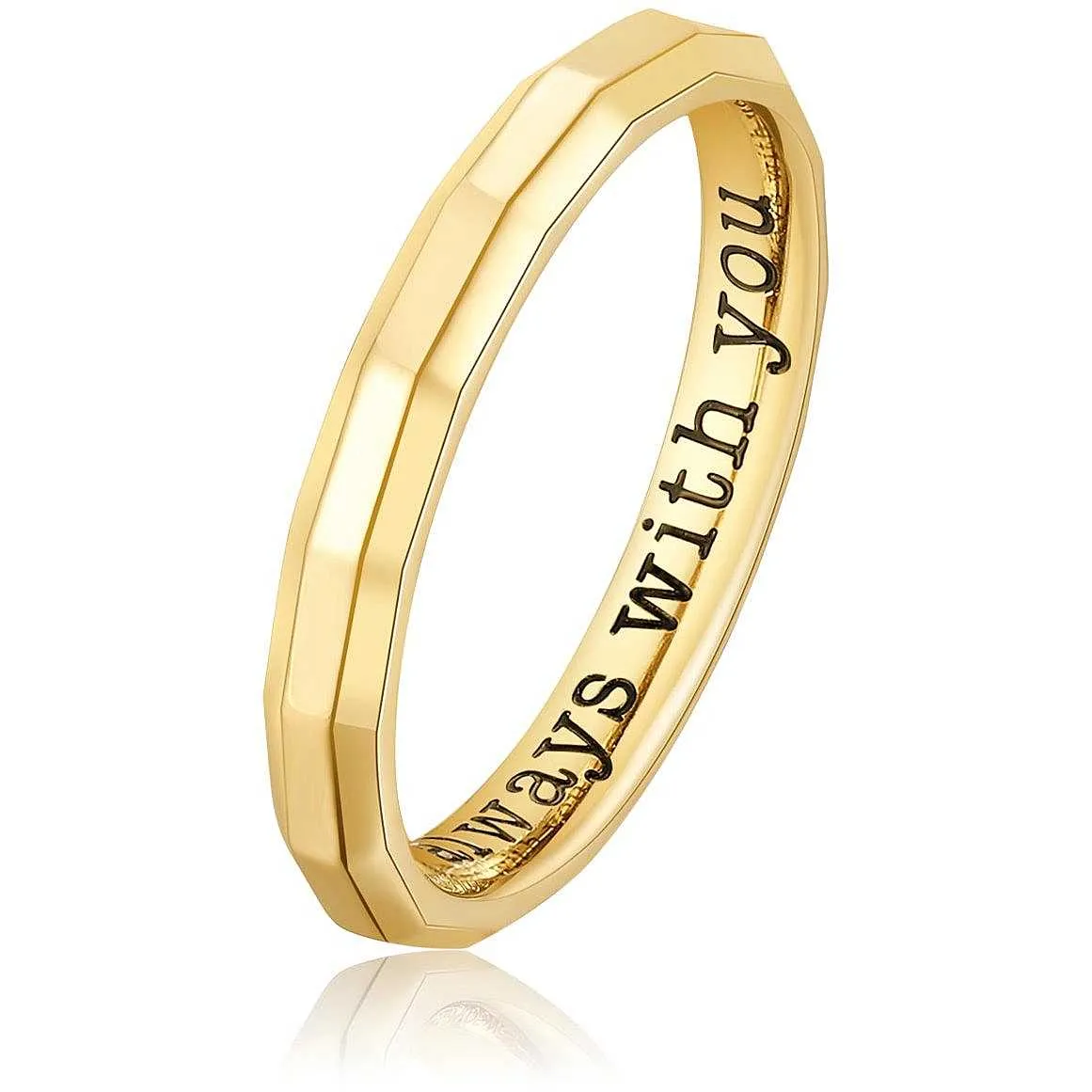 FEDINE BROSWAY WITH YOU FEDINA UOMO SMUSSATA PVD ORO - BWYA04F