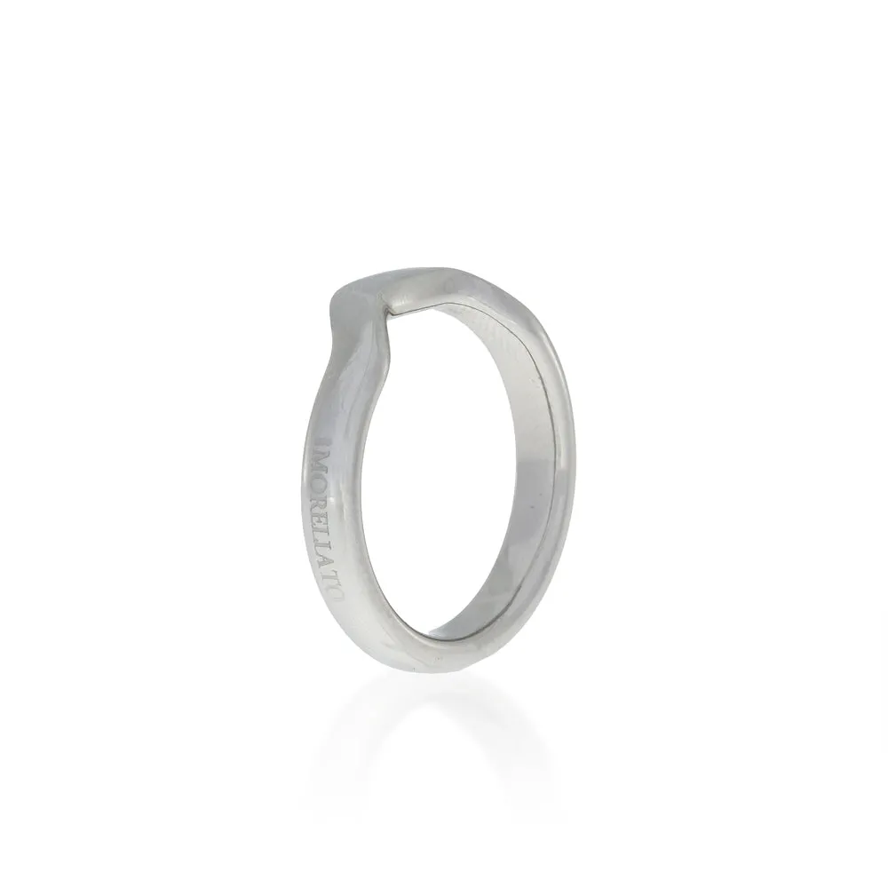 Anello Uomo Morellato BIAN004 fedina in Acciaio