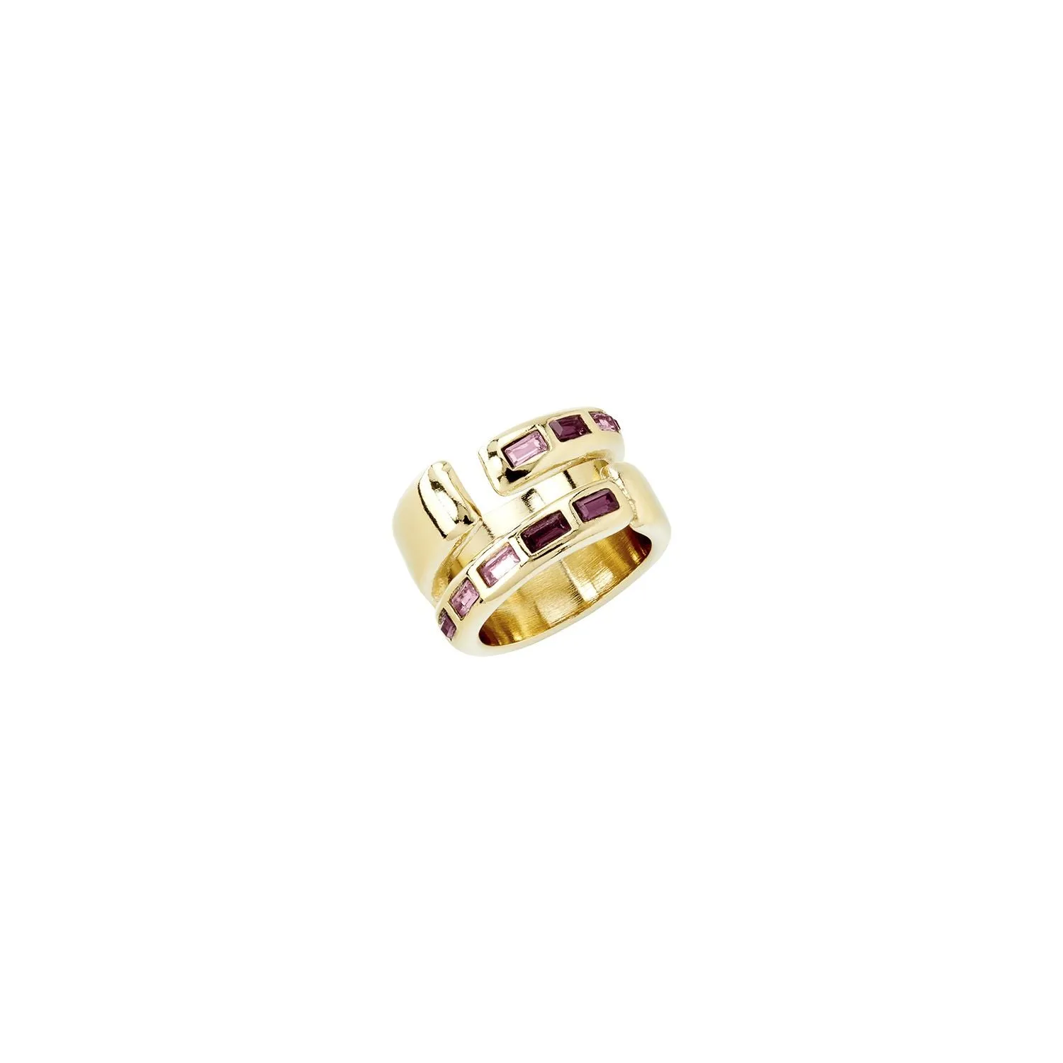 Anello da donna Uno de 50 - NIGHTBIRD WRAP - ANI0621OROMOR00
