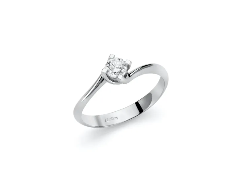 Anello Miluna - Solitario Diamante - LID5180-020G7
