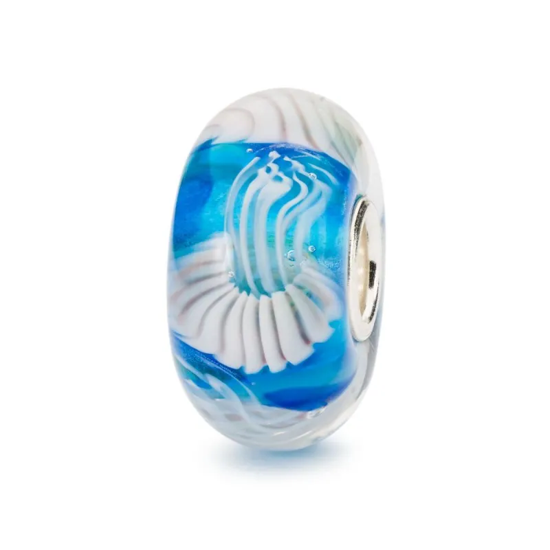 bead unisex Trollbeads Jolly Jellyfish tglbe-20279 in vetro e argento 925