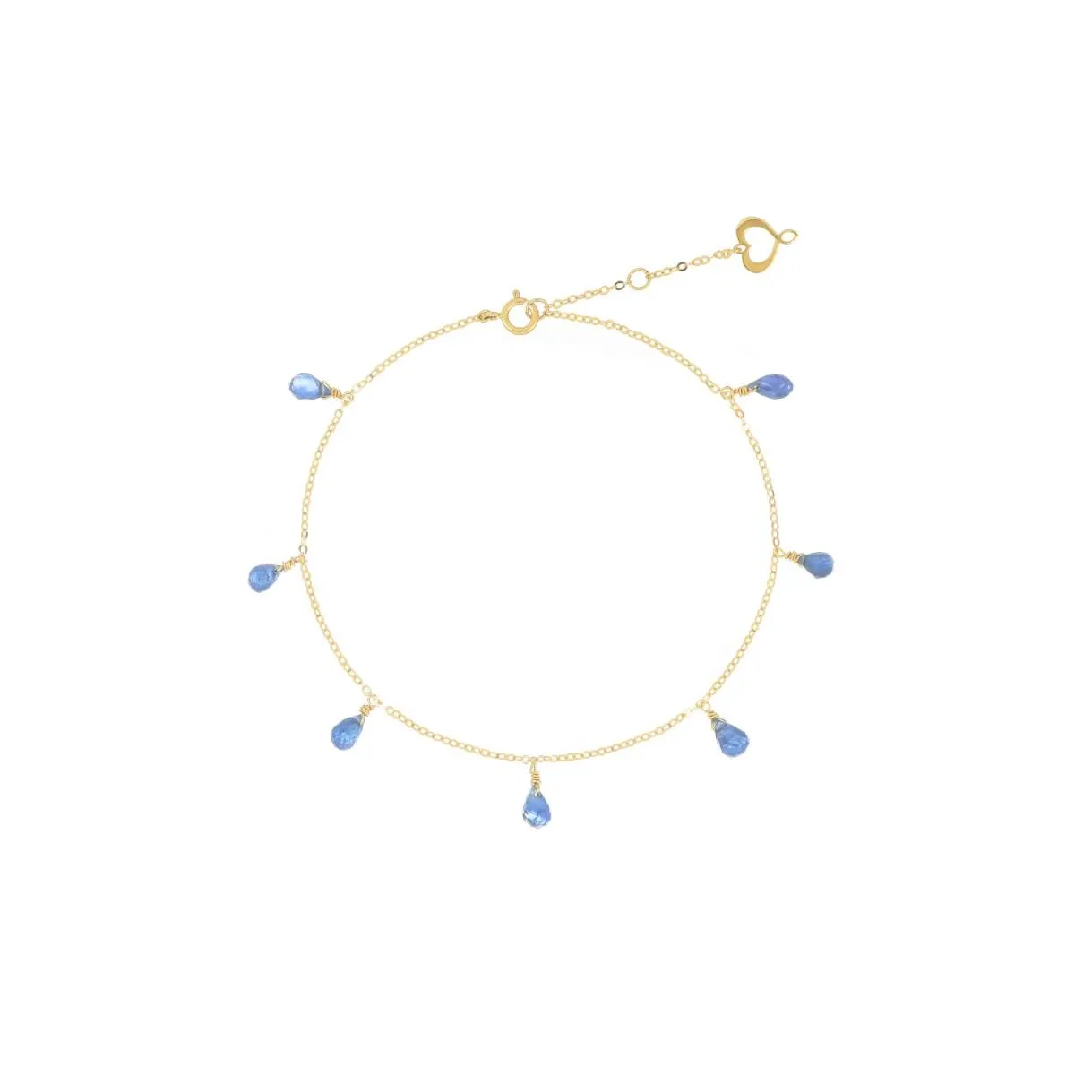 BRACCIALE 18KT ZAFFIRI AZZURRI brdrp7za