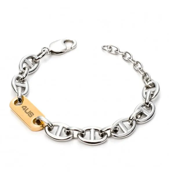 Bracciale uomo gioielli 4US Cesare Paciotti 4UBR5143