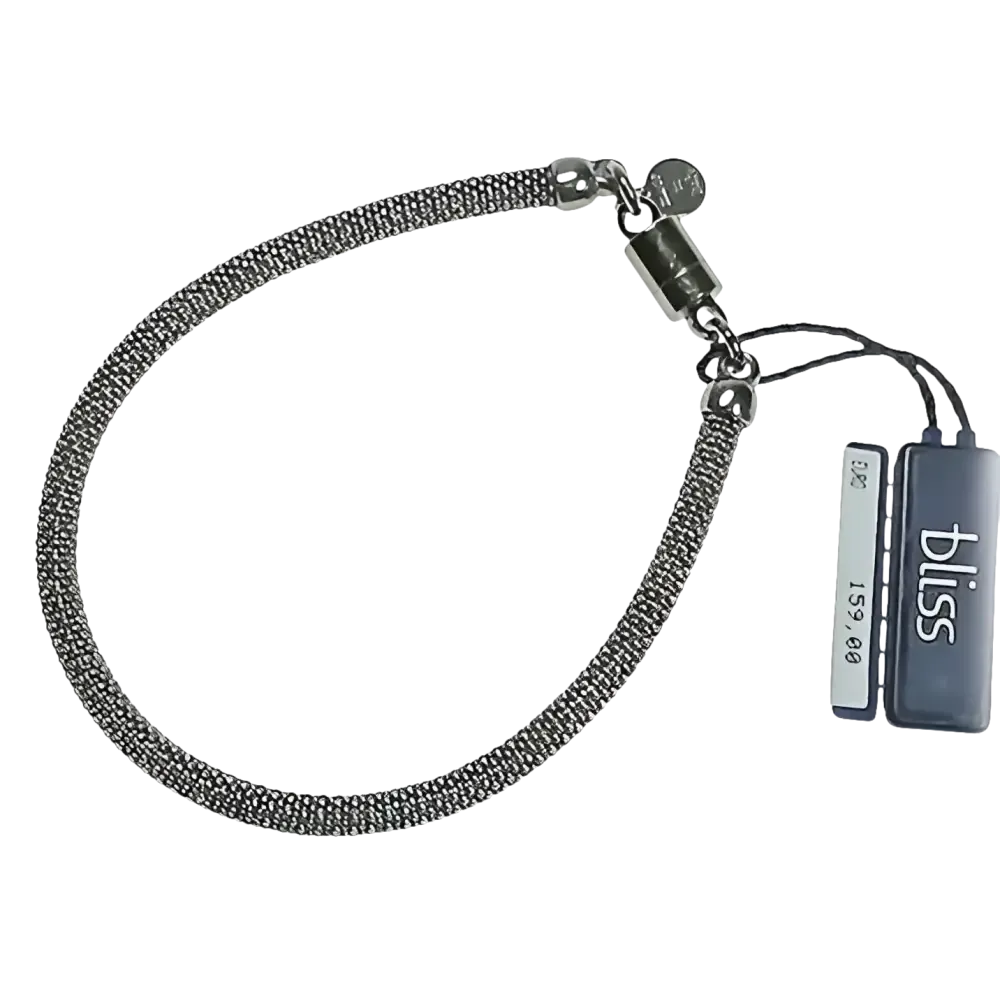 Bracciale Argento Uomo con Diamante