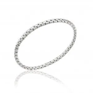 Chimento Bracciale Stretch Spring Oro Bianco 18kt