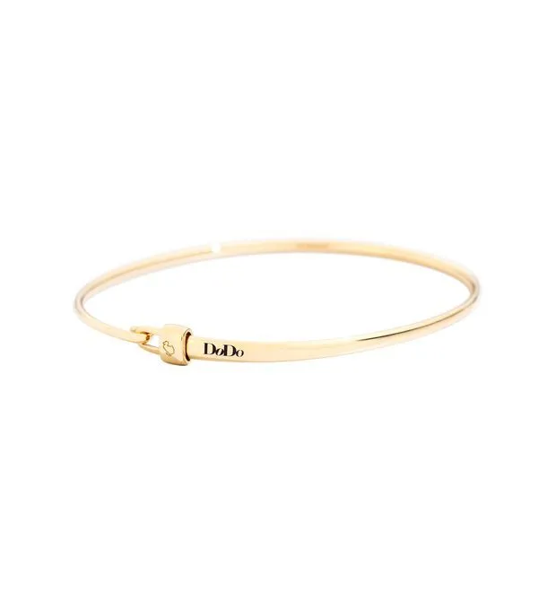 BRACCIALE DODO BANGLE ORO GIALLO 18 KT DBB9003-BANGL-000OG-S