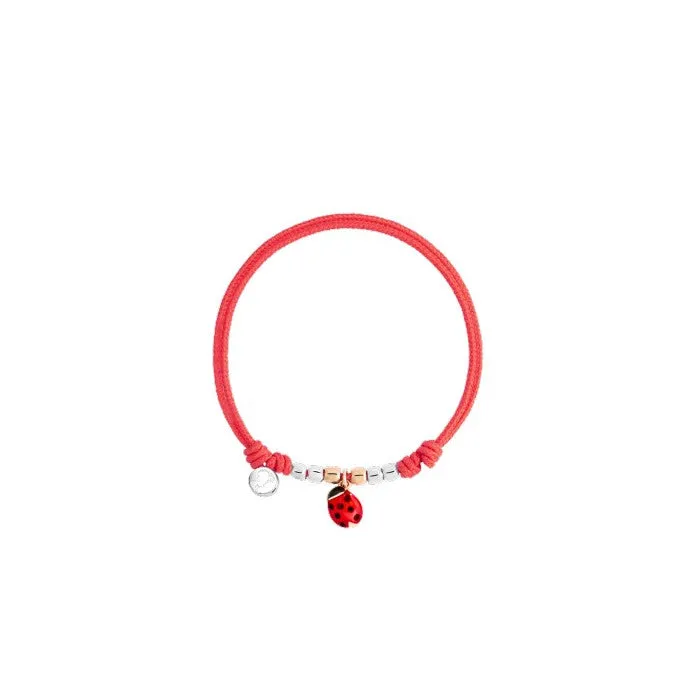 BRACCIALE DODO CORDINO COCCINELLA DBC4009-PADLA-RO09A