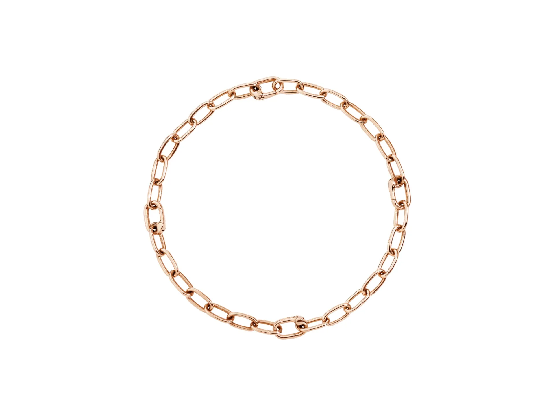 BRACCIALE DODO MAGLIE APRIBILI ESSENZIAL ARGENTO DORATO DBC1001-CHAIN-00RAG-XXL