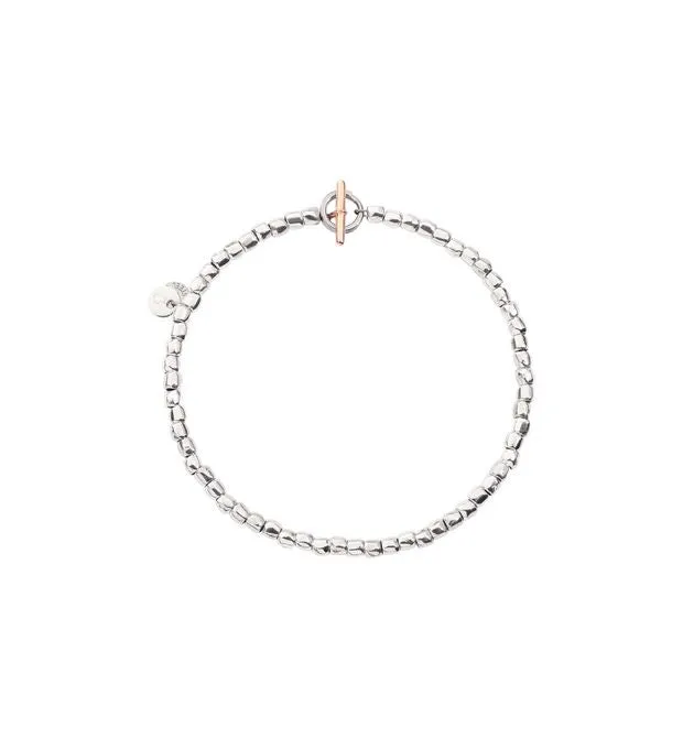 BRACCIALE DODO MINI GRANELLI ARGENTO DBC0002-GRANX-GAGMX-XL