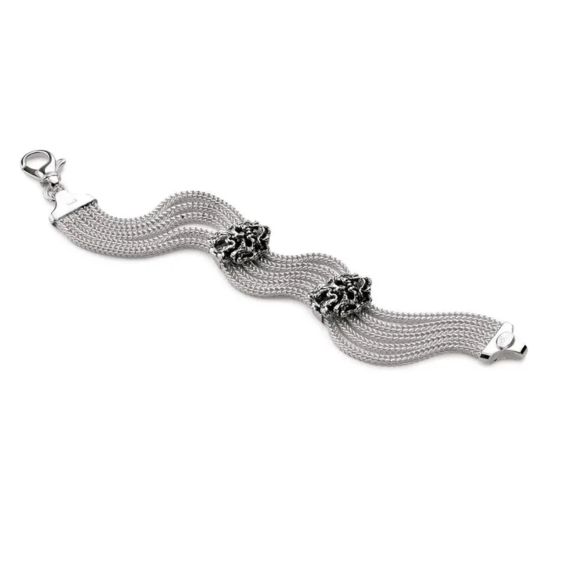 Bracciale donna Gerardo Sacco Maschere 31787 argento