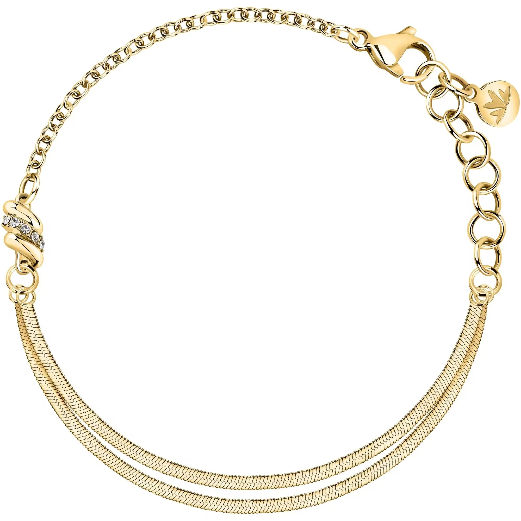 Bracciale donna Acciaio gioiello Morellato Torchon SAWZ05