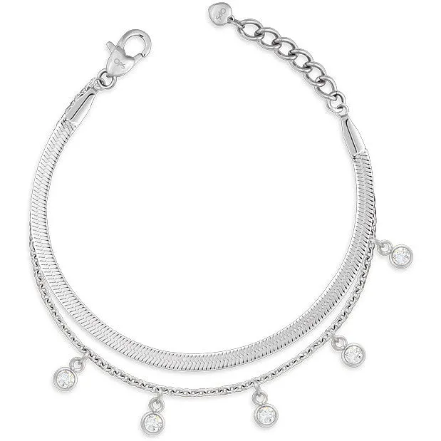 Bracciale donna gioielli Ops Objects Fable Crystal OPSBR-800