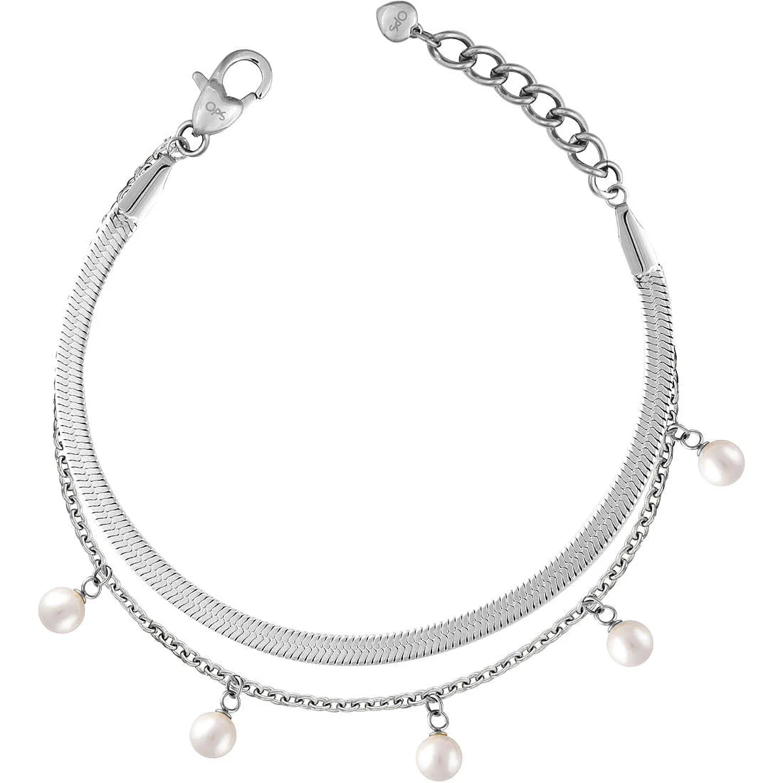 Bracciale donna gioielli Ops Objects Pearl OPSBR-781