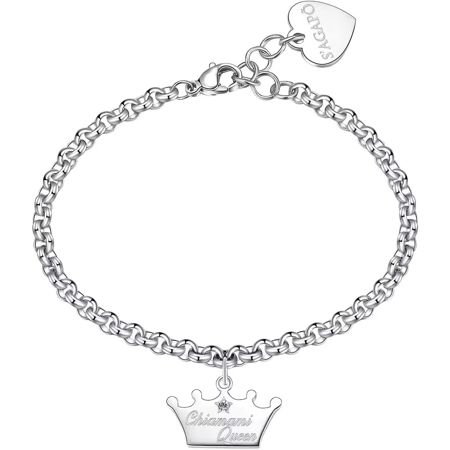 BRACCIALE SAGAPÒ BE MY ALWAYS CORONA - SBM70