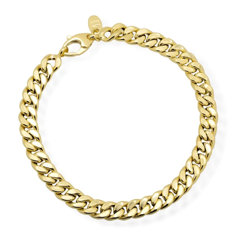 Bracciale Groumette Moda in Oro Giallo 750