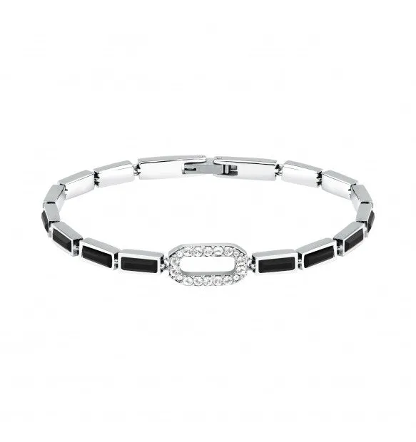 Karl Lagerfeld Bracciale Laccato Nero