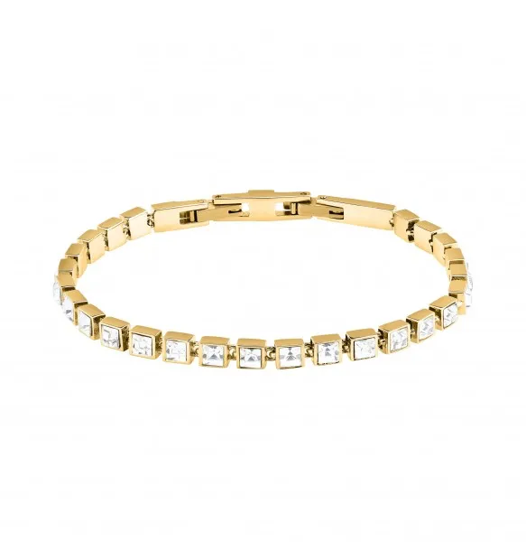 Karl Lagerfeld Bracciale Tennis Dorato