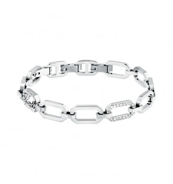 Karl Lagerfeld Bracciale Catena Con Scritta Karl