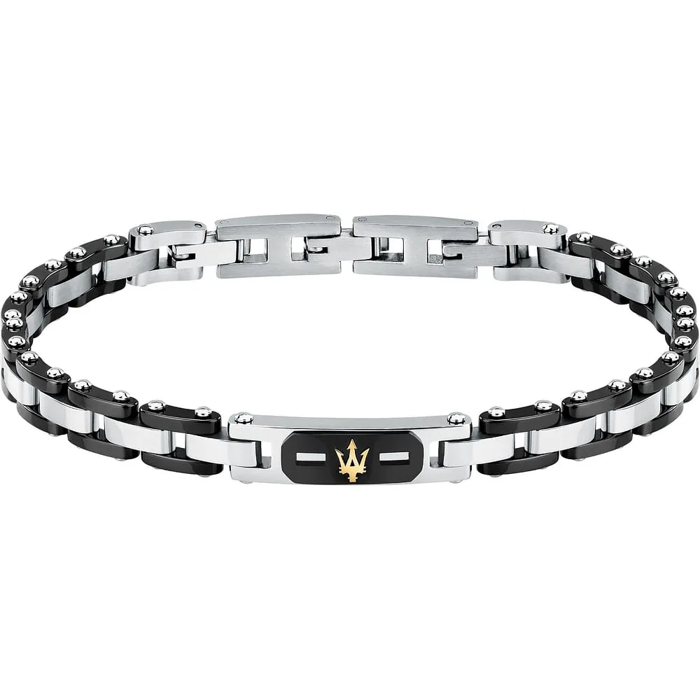BRACCIALE MASERATI CERAMIC GOLD - JM424AXU05