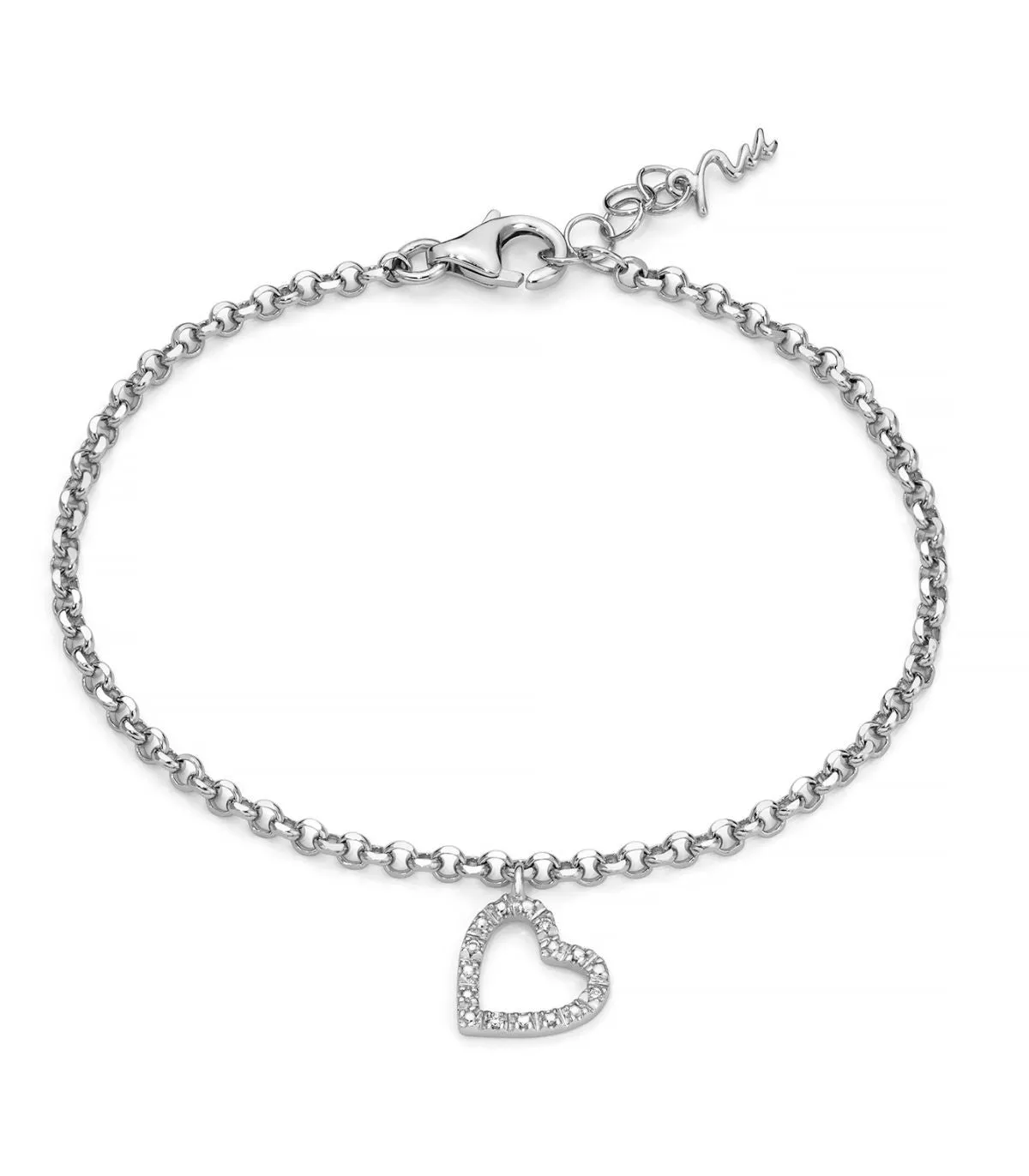 Bracciale Miluna in argento 925 Diamantissima BRD950