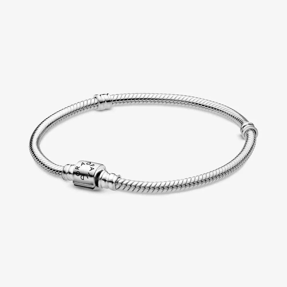 Bracciale Moments con maglia snake e chiusura a barile - 598816COO